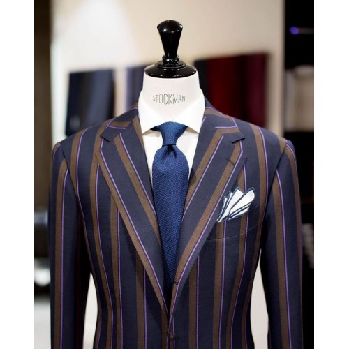Fox Brothers Mr.Slowboy Sporting Stripes by WWChan Tailor